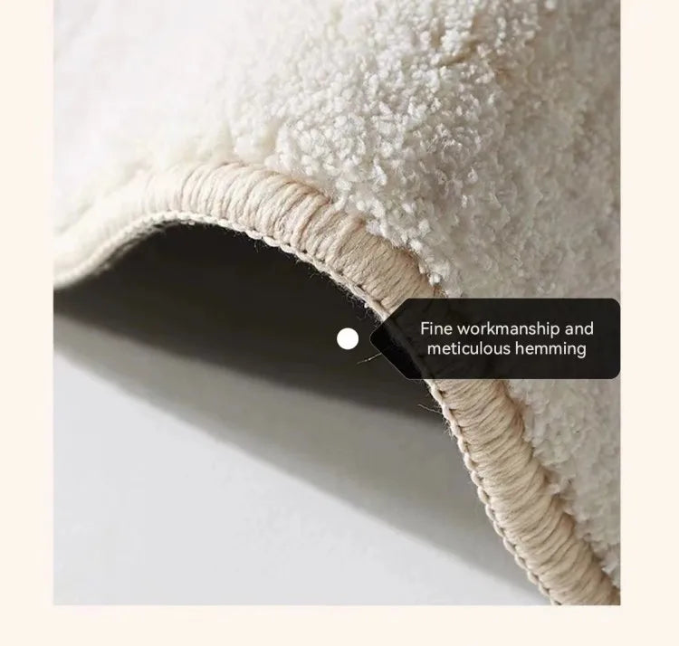 Stylový Bílý Koberec s Potiskem Auta – Digitální Tisk, Ruční Zpracování, Protiskluzový Dekorativní Koberec – Ideální Dárek do Nového Domova