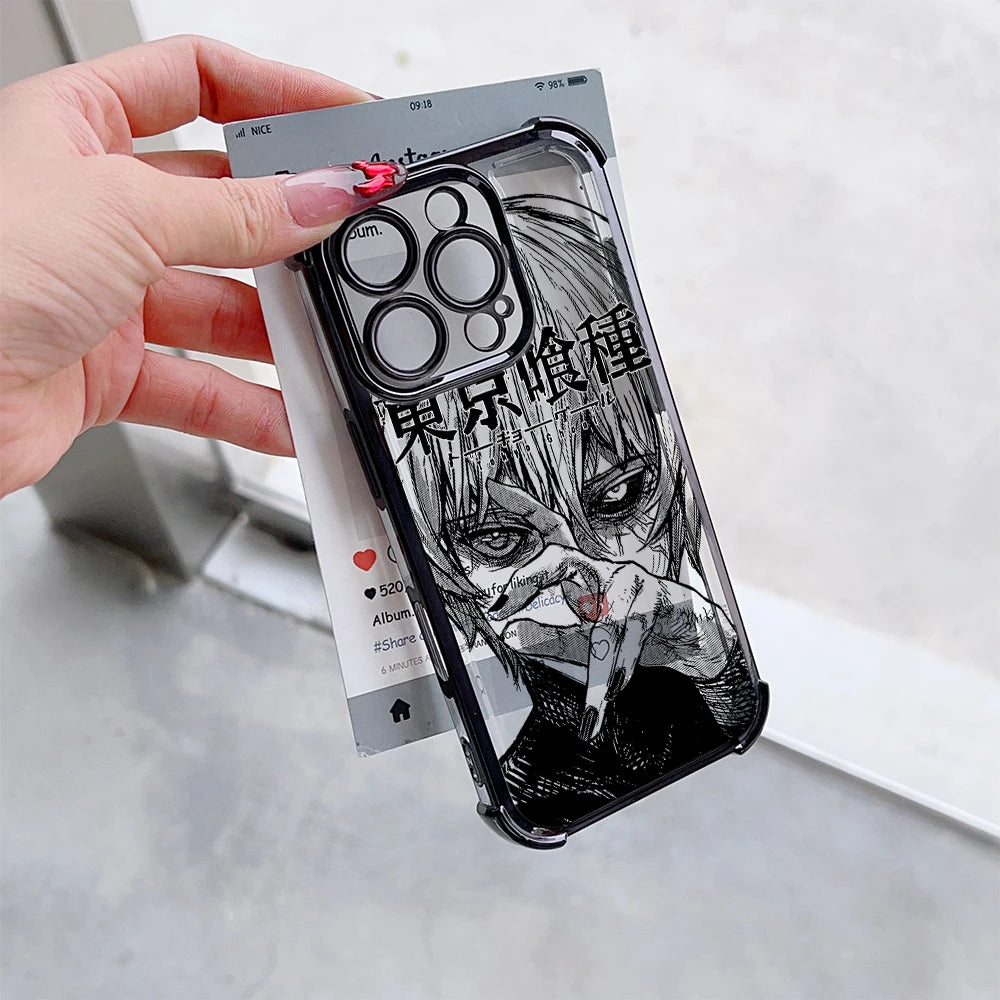 Stylový Anime Tokyo Ghoul Kryt na Telefon
