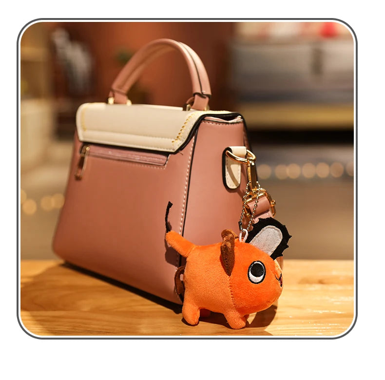 Pochita Plyšák – Řetězová Pila / Chainsaw Man, Roztomilá Anime Plyšová Hračka, Polštář, 10–40 cm, Ideální na Vánoce