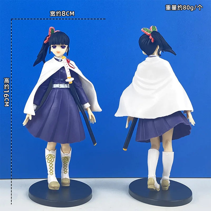 Anime figurka Demon Slayer: Kimetsu no Yaiba – Kamado Tanjirou / Agatsuma Zenitsu / Nezuko. Akční PVC model – sběratelská figurka.