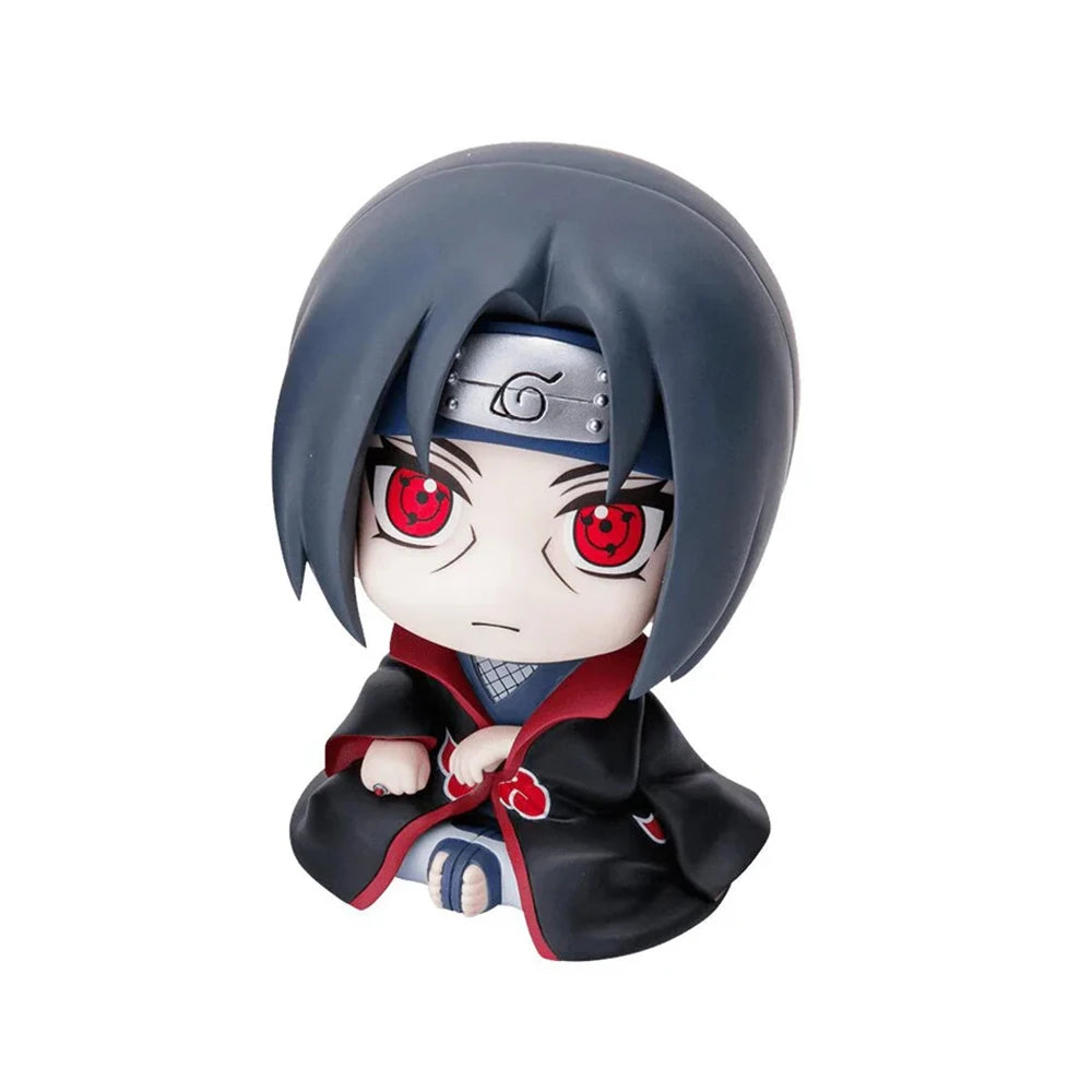 Naruto Anime figurky – Uzumaki Naruto, Kakashi, Uchiha Sasuke, Itachi. Roztomilé Q-figurky, akční figurky a modely. Novinka 2026.