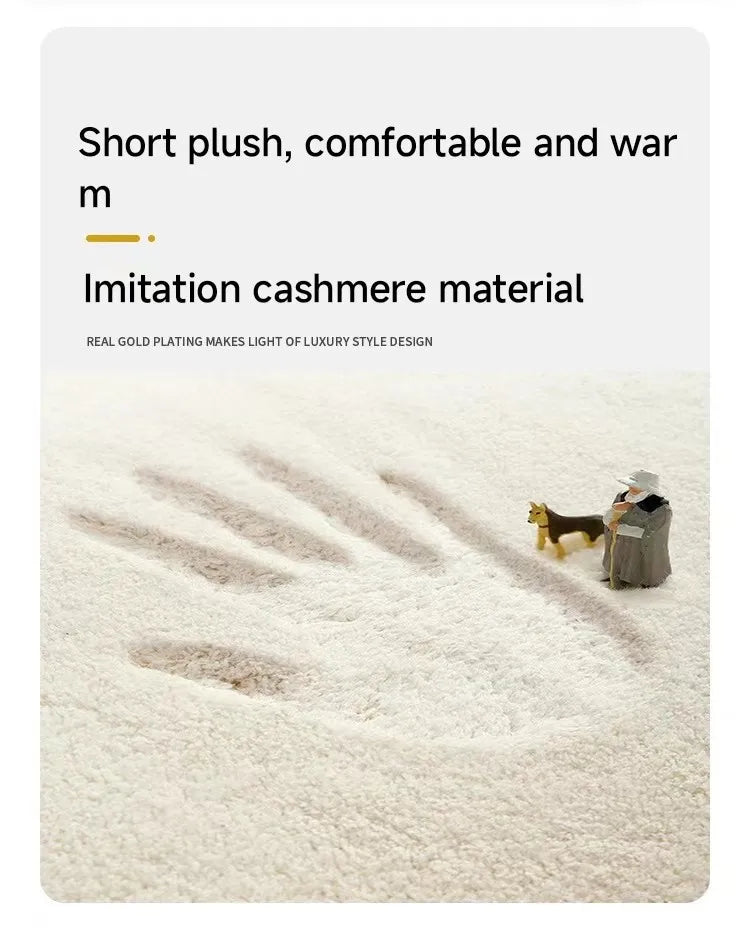 Stylový Bílý Koberec s Potiskem Auta – Digitální Tisk, Ruční Zpracování, Protiskluzový Dekorativní Koberec – Ideální Dárek do Nového Domova