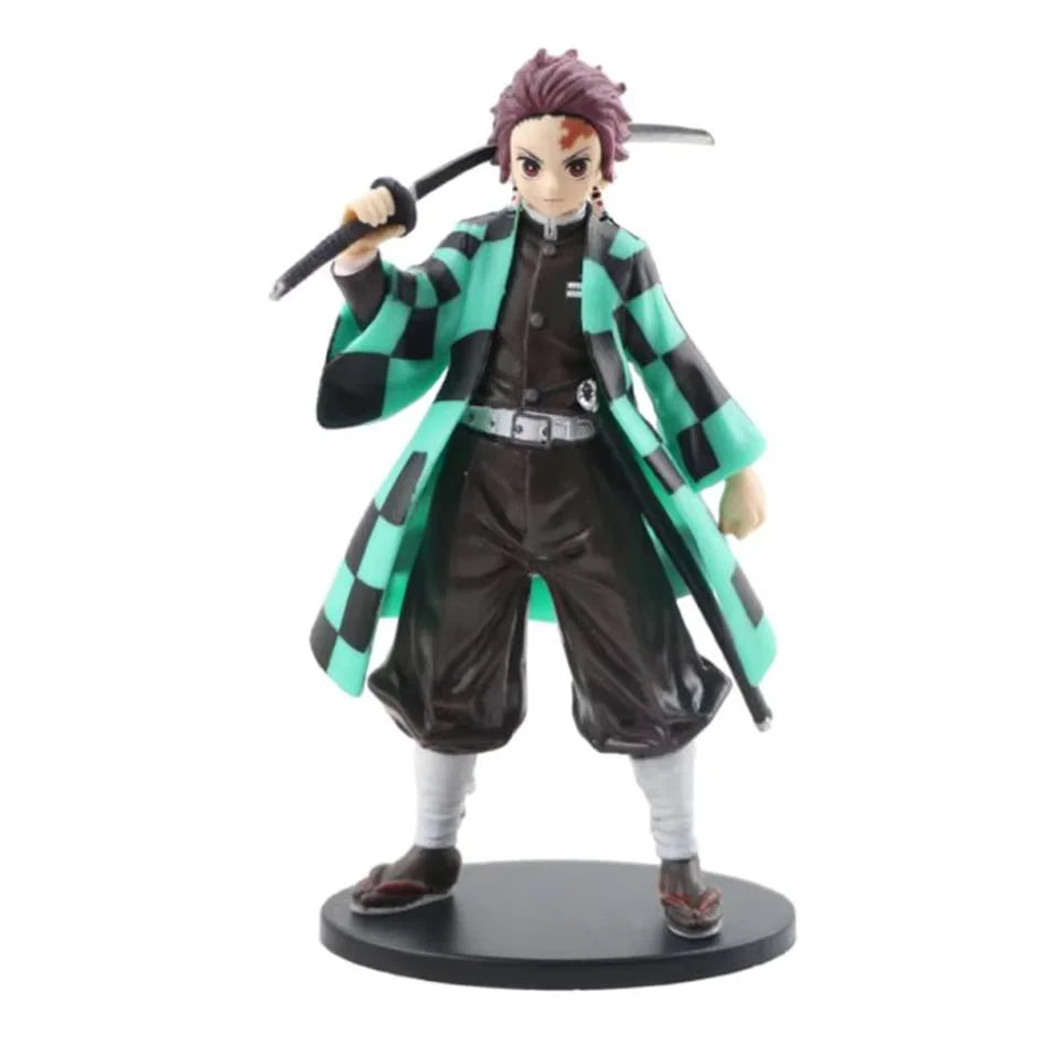 Anime figurka Demon Slayer: Kimetsu no Yaiba – Kamado Tanjirou / Agatsuma Zenitsu / Nezuko. Akční PVC model – sběratelská figurka.