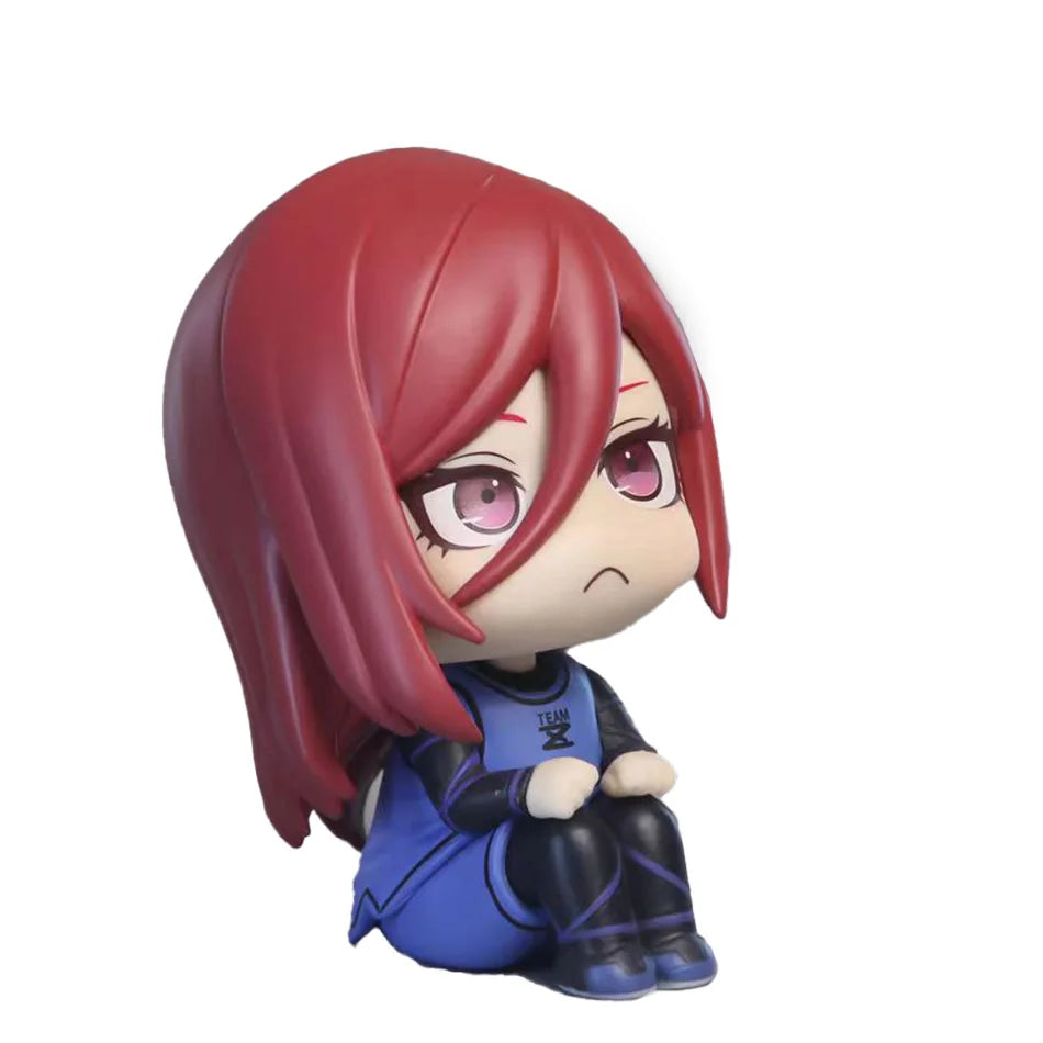 Blue Lock Q-Version figurky – Isagi & Bachira | Roztomilé sběratelské PVC modely.