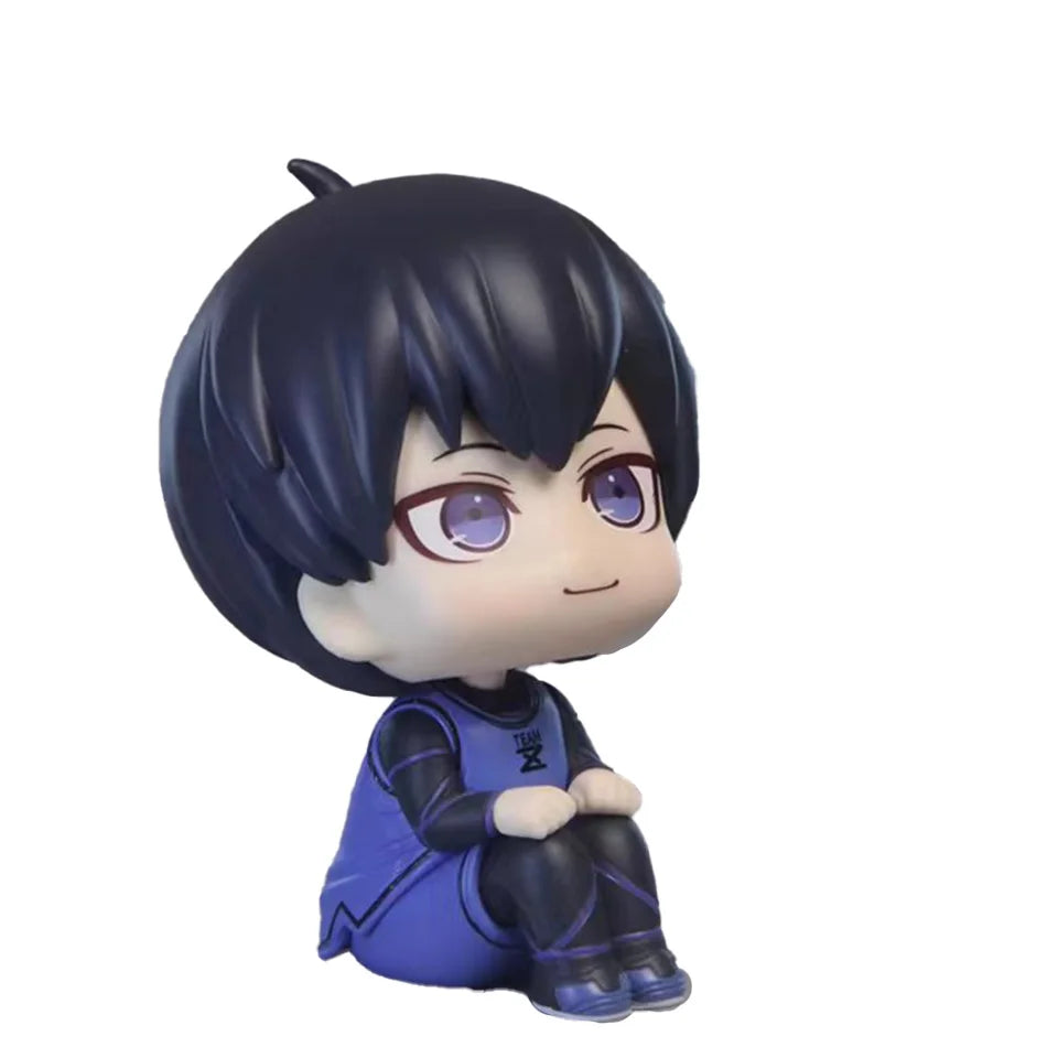 Blue Lock Q-Version figurky – Isagi & Bachira | Roztomilé sběratelské PVC modely.