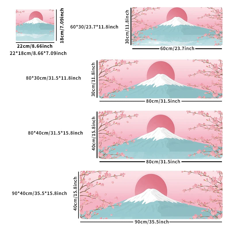 XXL herní podložka pod myš a klávesnici – gumová, protiskluzová, pro notebook i PC