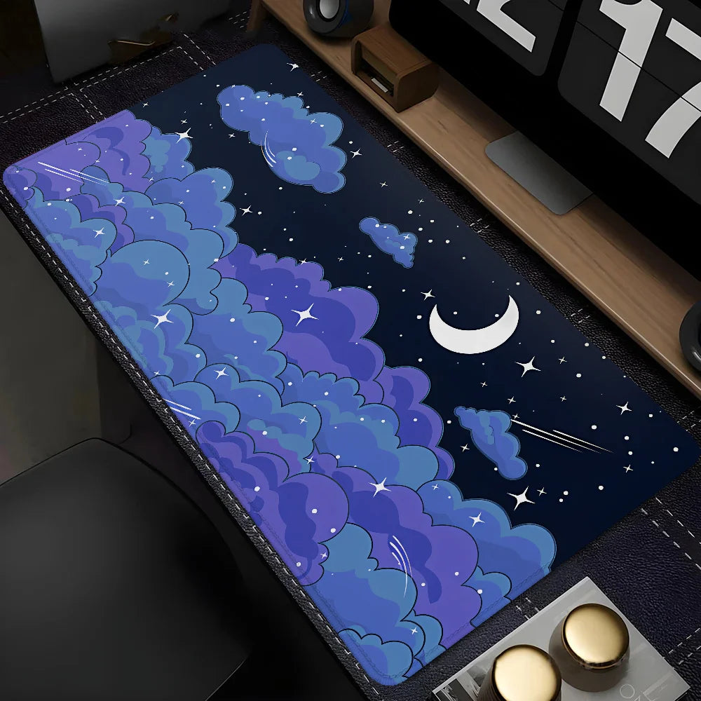 Skyscape Gaming Set – Velká Herní Podložka pod Myš, Anime Design, Doplněk pro Notebook i PC