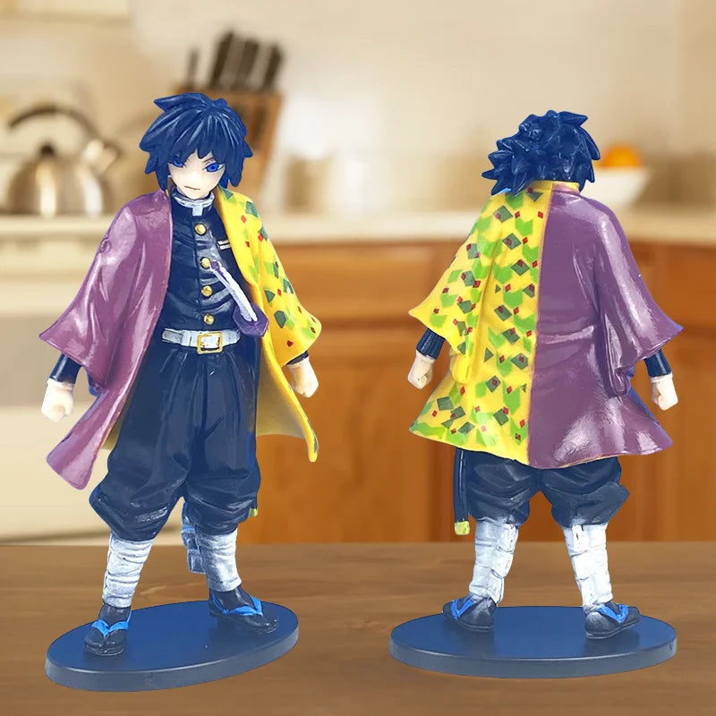 Anime figurka Demon Slayer: Kimetsu no Yaiba – Kamado Tanjirou / Agatsuma Zenitsu / Nezuko. Akční PVC model – sběratelská figurka.