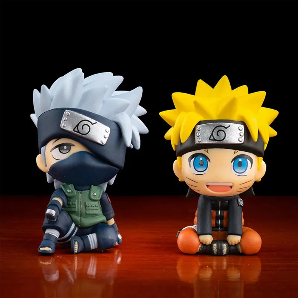 Naruto Anime figurky – Uzumaki Naruto, Kakashi, Uchiha Sasuke, Itachi. Roztomilé Q-figurky, akční figurky a modely. Novinka 2026.