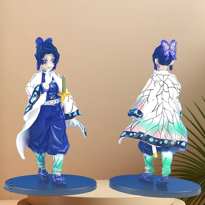 Anime figurka Demon Slayer: Kimetsu no Yaiba – Kamado Tanjirou / Agatsuma Zenitsu / Nezuko. Akční PVC model – sběratelská figurka.