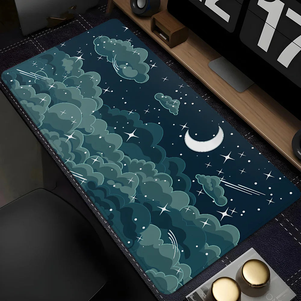 Skyscape Gaming Set – Velká Herní Podložka pod Myš, Anime Design, Doplněk pro Notebook i PC