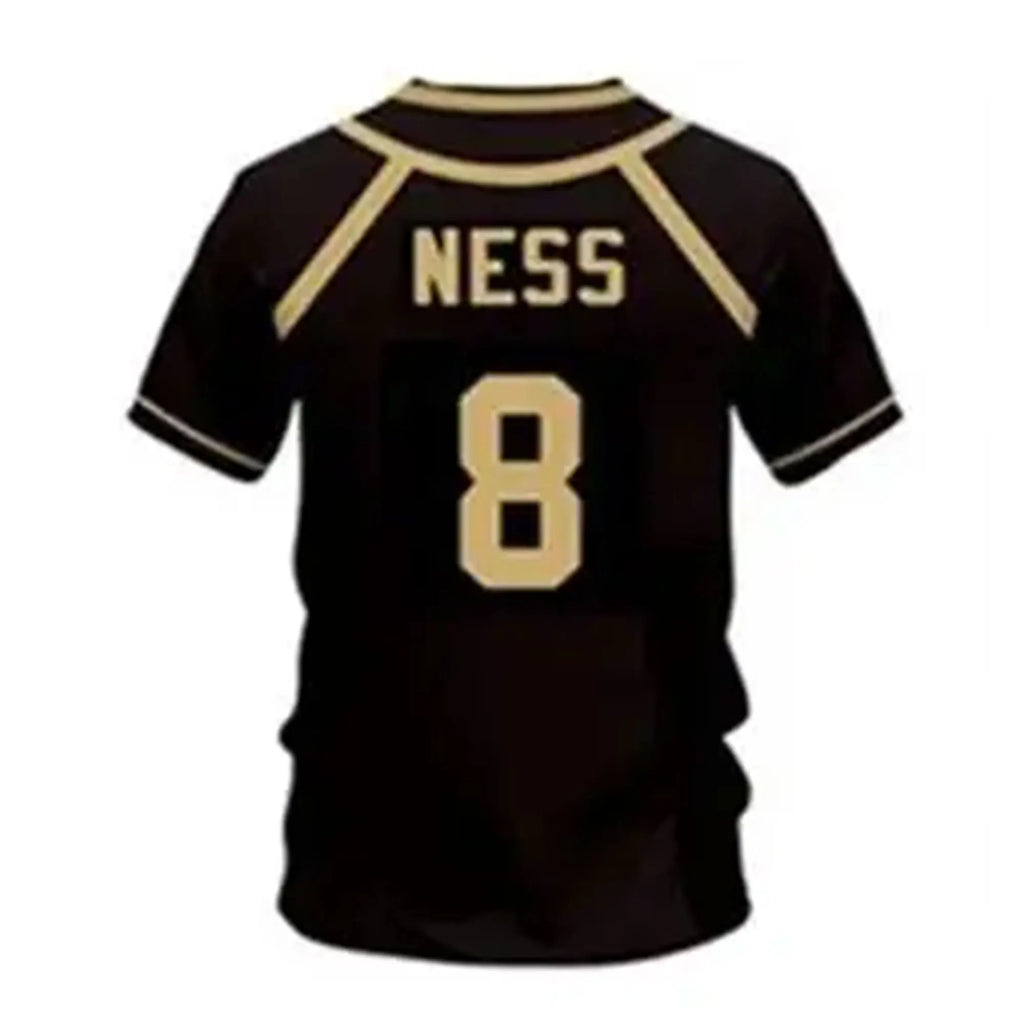 Futsalový dres / tričko s motivem Blue Lock – replika Bastard München. Letní sportovní unisex tričko pro muže i ženy.