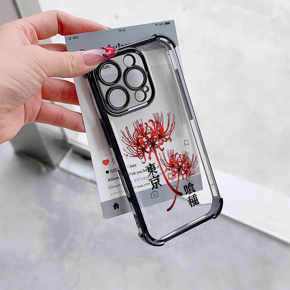 Stylový Anime Tokyo Ghoul Kryt na Telefon