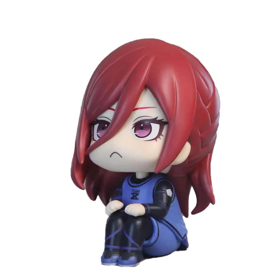 Blue Lock Q-Version figurky – Isagi & Bachira | Roztomilé sběratelské PVC modely.